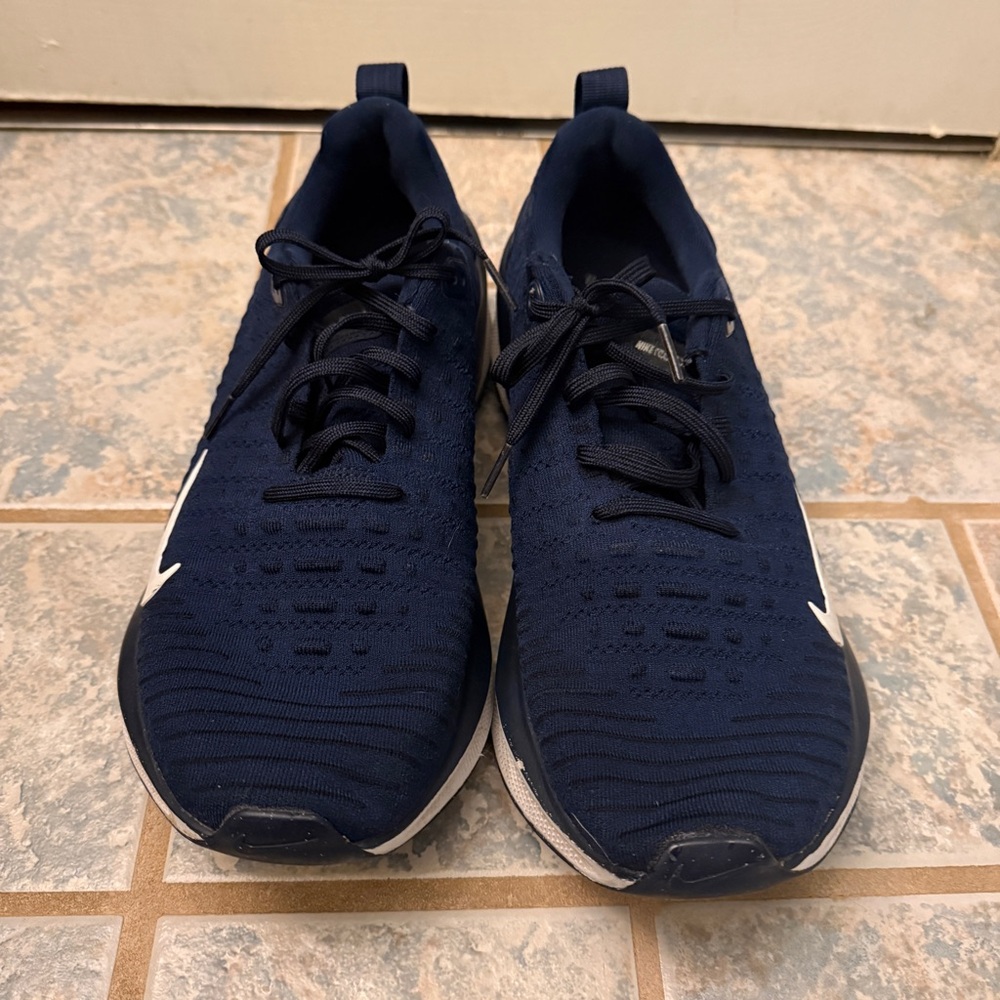 Nike ReactX Infinity Run 4 Mens Size 12 DR2665-400 Blue Running Shoes Sneakers